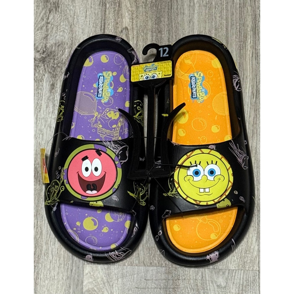 SpongeBob SquarePants Patrick Star Slides‎ Sandals Mens Size 12 New